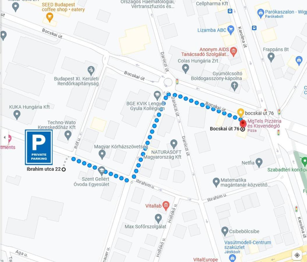 Mgtels Apartman - With Private Parking Budapest Extérieur photo